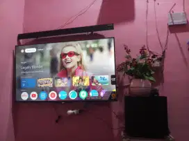 Di jual Tv politron google tv cinemax sonbar kondisi segel gransi pjg