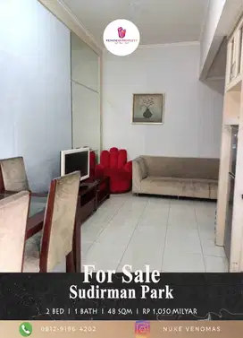 Jual Apartemen Sudirman Park 2 Bedroom Lantai Rendah View Pool