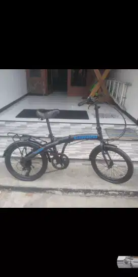 Sepeda Lipat BASIC PHOENIX 7 SPEED CUSTOM BAGUS UK.20 HRG NETT