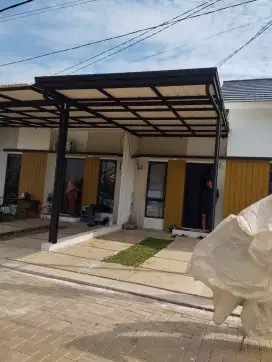 Kanopi  pake atap alderon