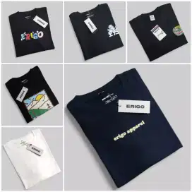 Kaos erigo print original 100% Dewasa