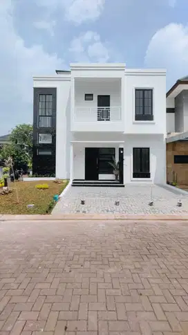 Rumah Classic Modern Siap Huni Murah Di Nusa Loka BSD
