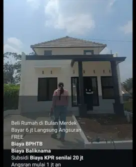 Rumah murah dekat sawojajar 300 jt an