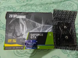 VGA Zotac GTX 1650 SUPER fullset normal jaya