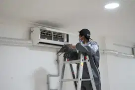 Service Ac,Kulkas,Pompa Air,Mesin Cuci dan Bongkar Pasang AC.