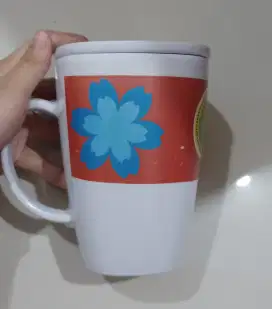 Gelas Melamine Ada Tutup
