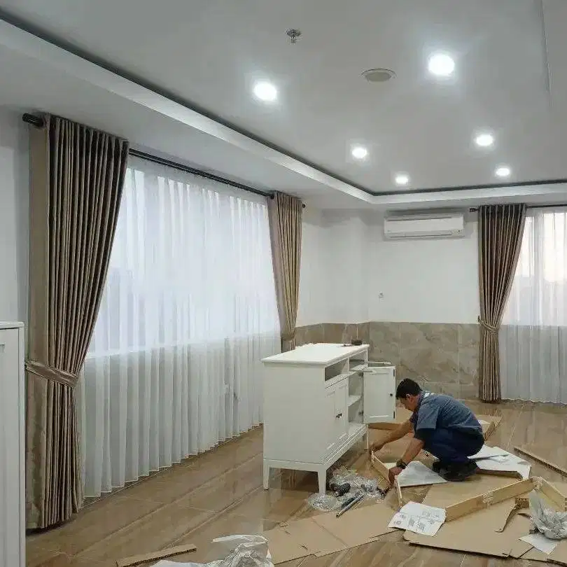 Jual & Pasang Gorden Vitrase Wallpaper Roller Blinds Korden Gordeng