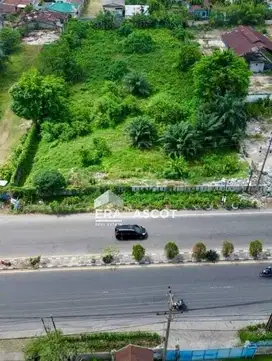 Tanah Komersial Luas 4.000 m2 Strategis Jalan Medan - Binjai Km 12