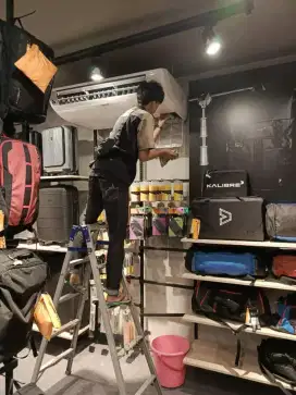 servis AC tidak dingin bongkar pasang AC jual beli AC bekas