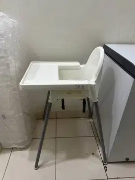 Kursi makan anak bayi merk IKEA ANTILOP bekas