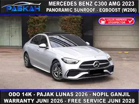 PAJAK=JUL-2026 GENAP Odo=14k Bunga=4% MERCEDES BENZ C300 AMG 2023 W206