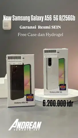 New Samsung Galaxy A56 5G 8/256 GB