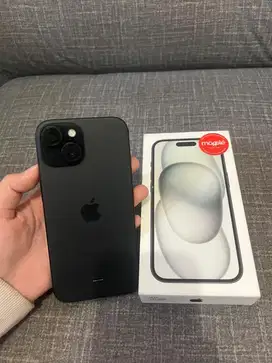 iPhone 15 128gb Black Garansi Resmi iBox Digimap Fullset Nominus