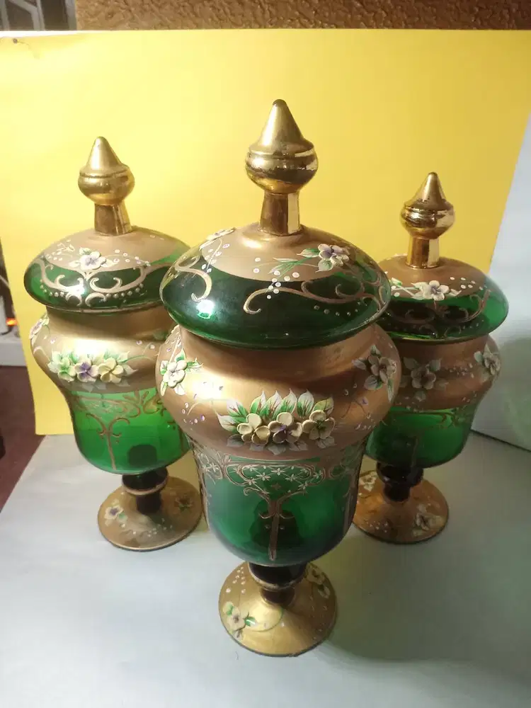 Toples kristal bohemia vintage