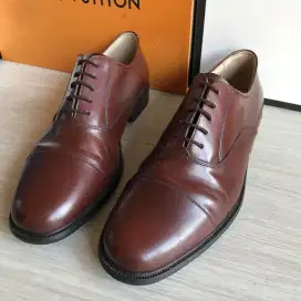 Clarks leather kulit derby work formal shoes sepatu 43
