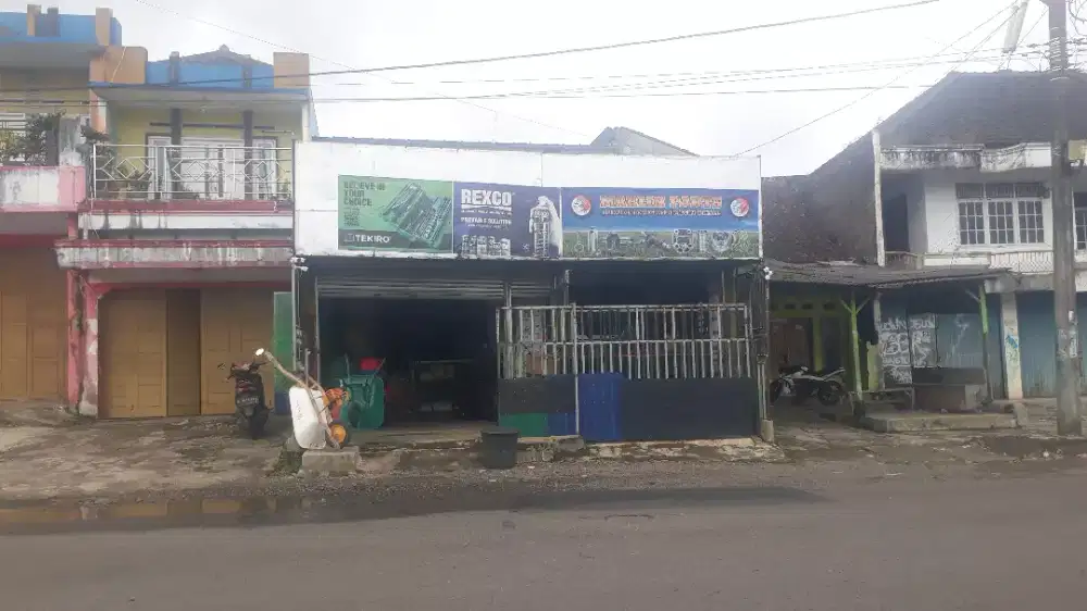 Di jual tanah+toko (SHM)