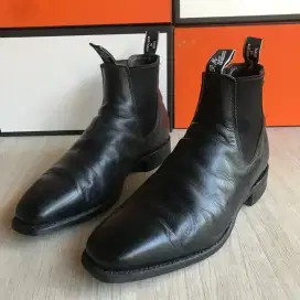 R.M.WILLIAMS Comfort classic hitam boots pria sepatu 44
