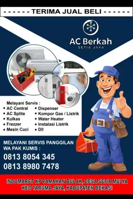 Di butuhkan Teknisi Ac