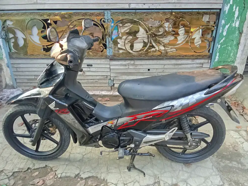 Supra x 125  double disc, velk recing, th 2010 brg mulus, pajak hidup