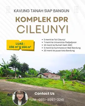 HUNIAN BERKELAS DI CILEUNYI – 2 KAVLING SHM READY