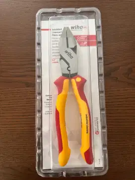 Tang Wiha 32948 Insulated Elektrik Industrial NE Style Linemans Pliers