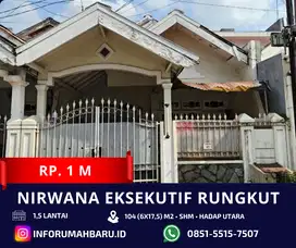 NIRWANA EKSEKUTIF Row 3 Mobil ‼️Jual Cepat Rumah Area Rungkut