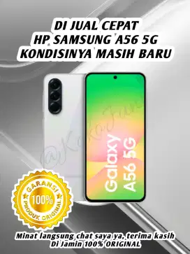 Samsung A56 5G RAM 12/256 GB Di Jual Cepat dan Harga Murah
