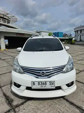 (Tdp 15jt) Nissan Grand Livina 1.5 HWS AT 2014 Putih, Pjk bln 8/2026