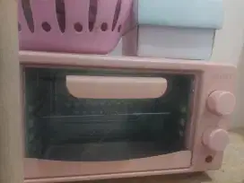 Pemanggang mini pink estetik