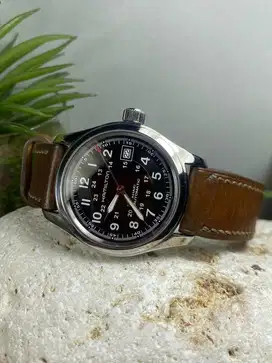 hamilton khaki field automatic no oris omega