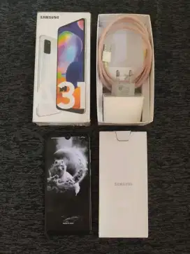 Samsung A31 95% (putih)