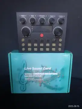 Soundcard V8S Karaoke Livestreaming & Podcast