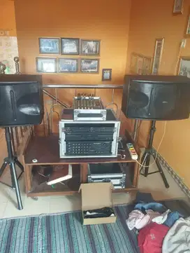 BU SEGERA. DIJUAL : 9,9 JT. Paket Sound System Rumahan Siap Pakai.