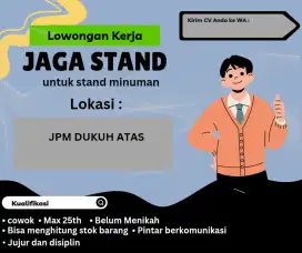 jaga stand minuman