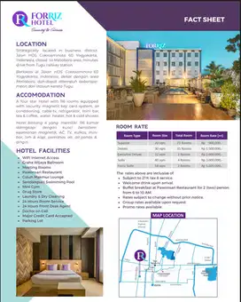 Dijual Hotel Bintang 4 aktif di Yogyakarta