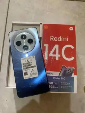 Redmi 14c ram 6/128 fullset sbulan pke