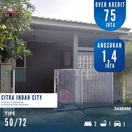 Dijual over credit rumah dicitra indah city rumah siap huni