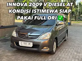INNOVA DIESEL 2.5 V 2009 AT ISTIMEWA