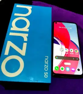 Realme Narzo 50 Seperti Baru fullset