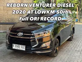 VENTURER DIESEL 2020 AT REBORN LOWKM INNOVA