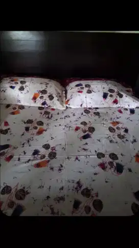 Dipan(tempat tidur)KAYU JATI, asli Jepara