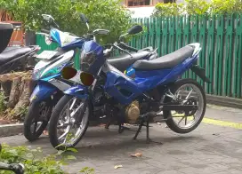 satria fu 150cc biru 2012