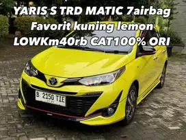 YARIS S TRD 2019 matic lowkm Cat100% ORI