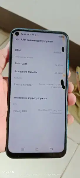 Vivo. Y30i.  4/64. Mnus noda item sgel orian