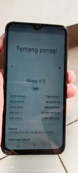 Samsung. A10.   2/32.  Mnus berbyng norml
