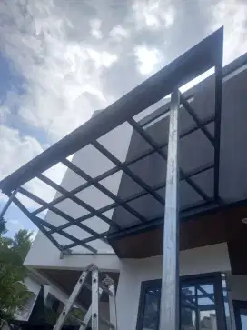 Kanopi atap solarplat