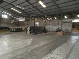 DISEWAKAN GUDANG PROPER 1900M2, AKSES KONTAINER 40FT HARGA 35RB/MTR