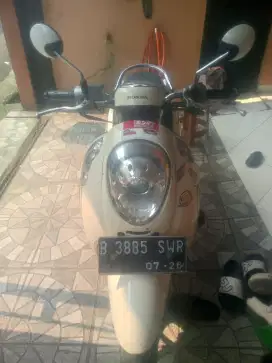 Honda Scoopy krem 2016 B DKI PJK hidup panjang pemakai langsung