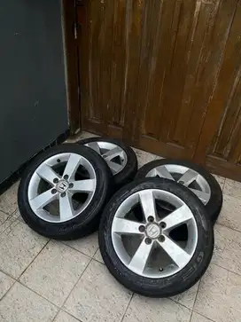Velg oem civic FD R16 ban tebal 205/50