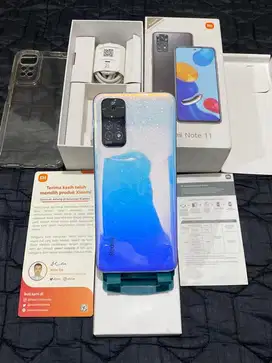 REDMI NOTE 11 NFC 4+4/128 FULLSET KUMPLIT